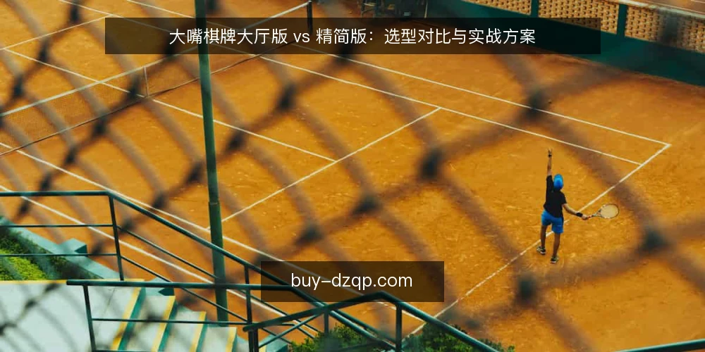 大嘴棋牌大厅版 vs 精简版：选型对比与实战方案 — 对局卡顿与功能冗余：问题从哪来 配图